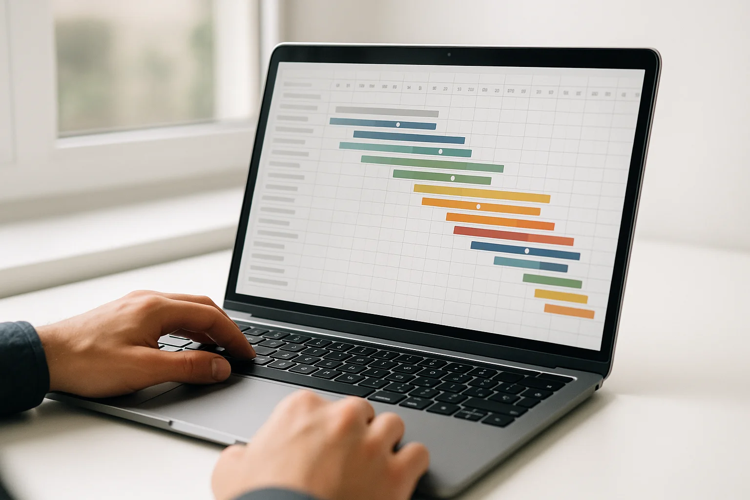 Excel : créer un diagramme de Gantt dynamique