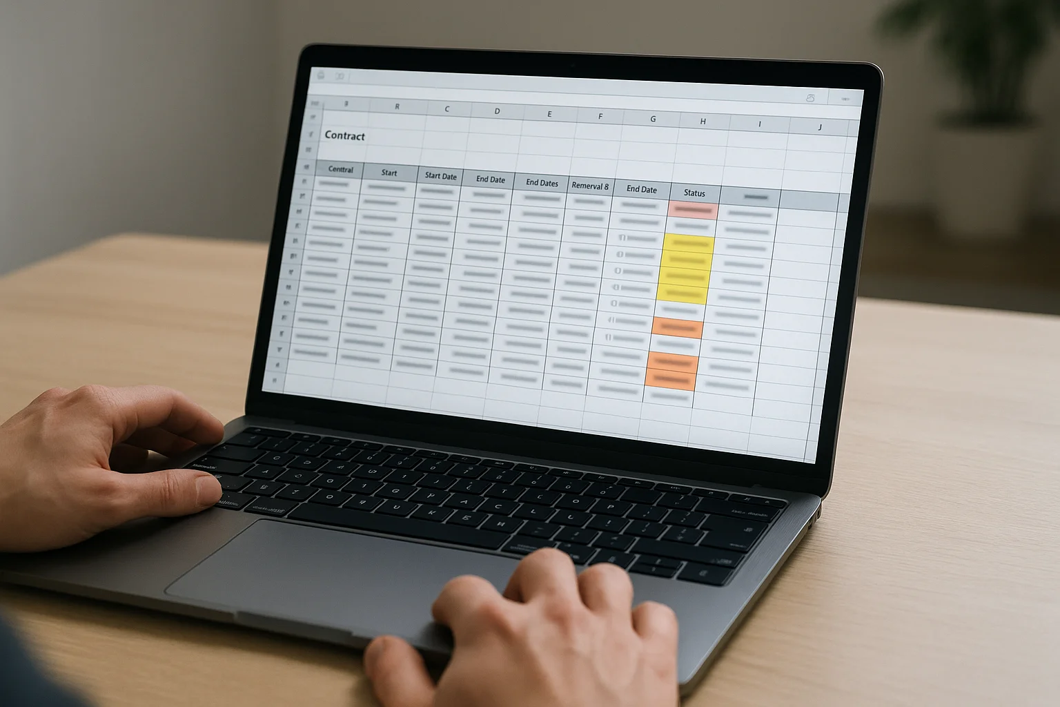 Excel : créer un tableau de suivi des échéances de contrats avec alertes et renouvellement automatique